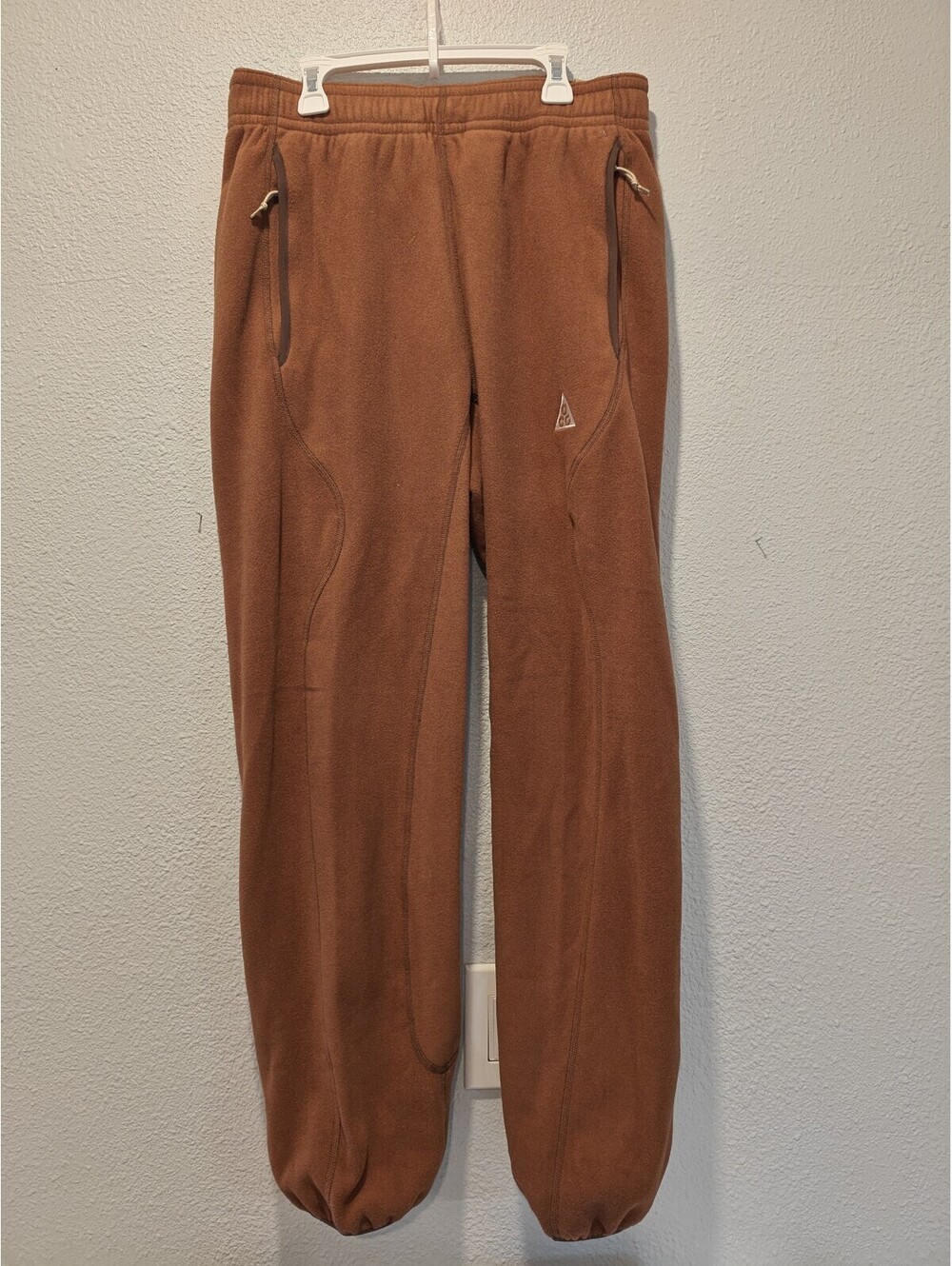 Nike ACG Wolf Tree Polartec Fleece Pants Brown Medium